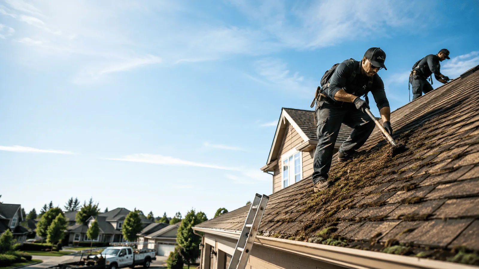 Roof Moss Removal in Lampe, MO near me